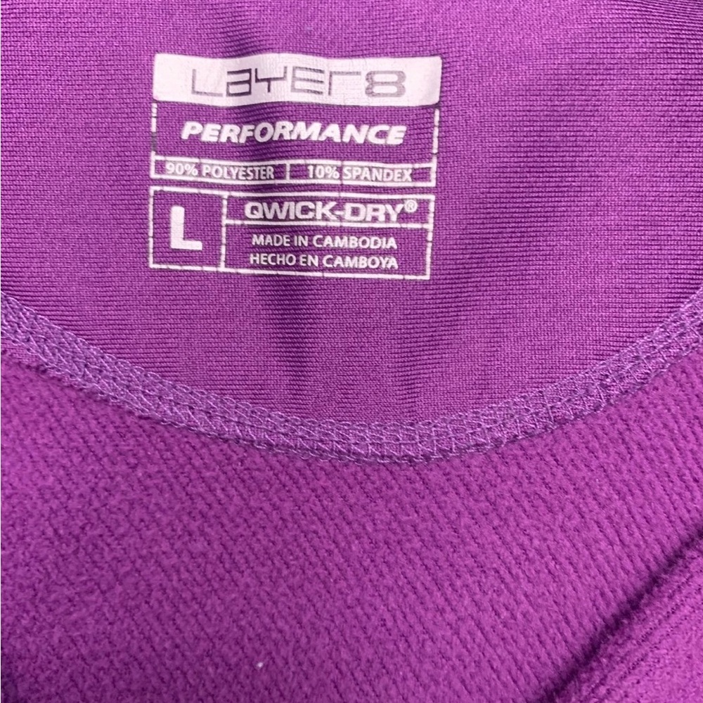 Layer 8 1/4 Zip Activewear - Picture 6 of 7